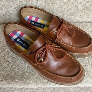 Sperry Women’s Brown Boat Shoes